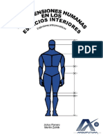 Julius Panero - LAS DIMENSIONES HUMANAS EN LOS ESPACIOS INTERIORES AF PDF