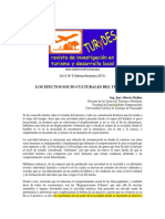 Efectos Socioculturales Del Turismo PDF