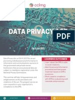 Data Privacy Act Seminar