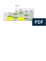 A Jadwal Al Muzzammil