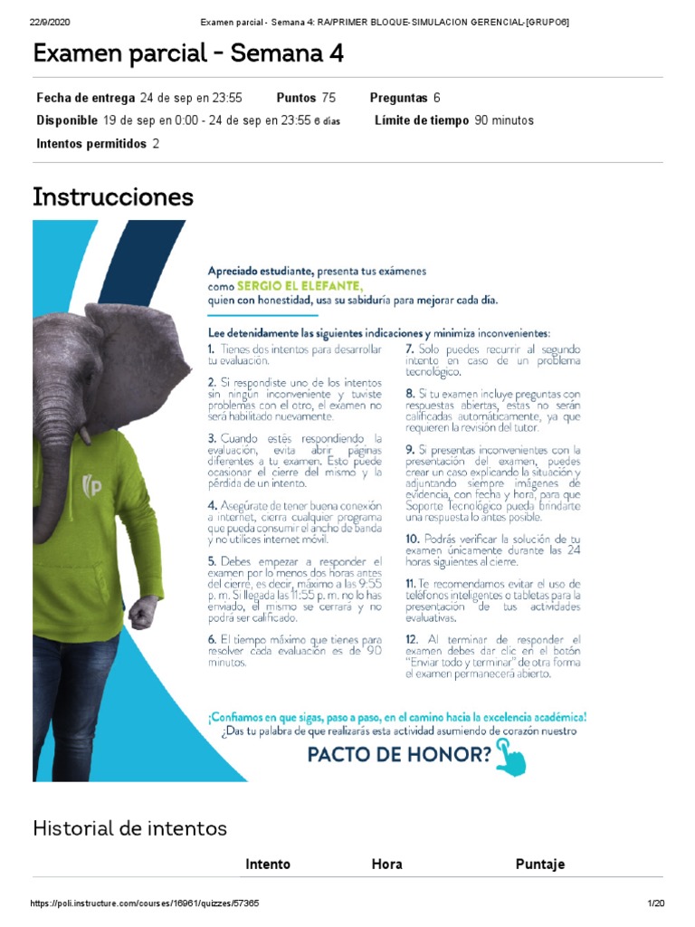 Examen Parcial - Semana 4 - RA - PRIMER BLOQUE-SIMULACION GERENCIAL ...