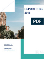 Report Title 2018 Report Title 2018: VVVVVVVVVVVVVV