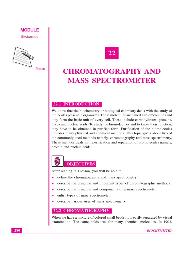 An InDepth Explanation of Chromatography and Mass Spectrometry Techniques for Separating and