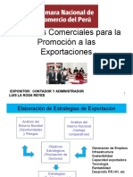 Promoción de Exportaciones