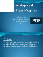 Project Appraisal EMBA-524