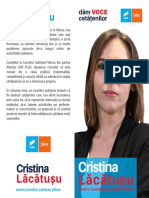 Pliant 100x210 Cristina Lacatusu