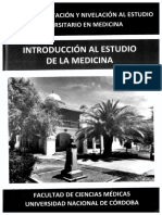 Ciclo de Orientacion y Nivelacion - Introduccion Al Estudio de La Medicina 2020 PDF