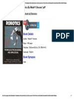 PDF Industrial Robotics by Mikell P Groover PDF