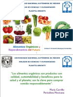 Alimentos orgánicos y súperalimentos, una opción saludable y sustentable