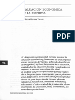 Evaluacion Economica de La Empresa