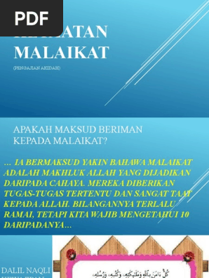 Ketaatan Kepada Malaikat