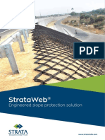 Strataweb: Engineered Slope Protection Solution