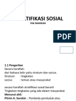 STRATIFIKASI SOSIAL