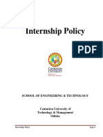 Internship Policy Sai Raju Gunupuru