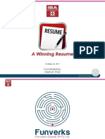 AWinning Resume