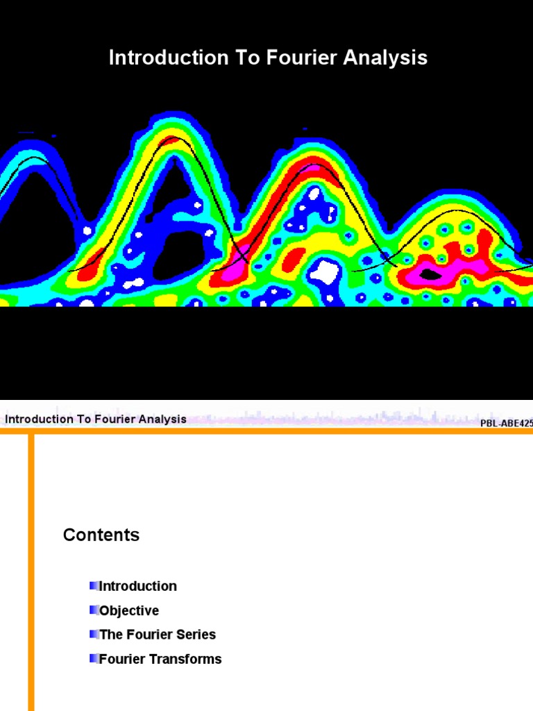 Frequency Analysis PBL | PDF | Fourier Transform | Fourier Analysis