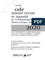 Code Minier Annote PDF