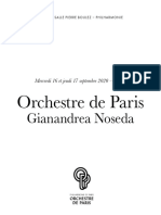 Orchestre de paris / Gianandrea Noseda