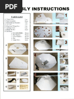 Parabolic Reflector Assembly Instructions