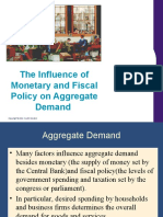Monetary and Fiscal Policy and AD