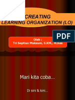 Creating Learning Organization