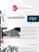 Credentials - The Cultural Centre Palaces Brâncoveneşti