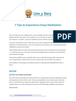 Deep Meditation - LiveAndDare PDF