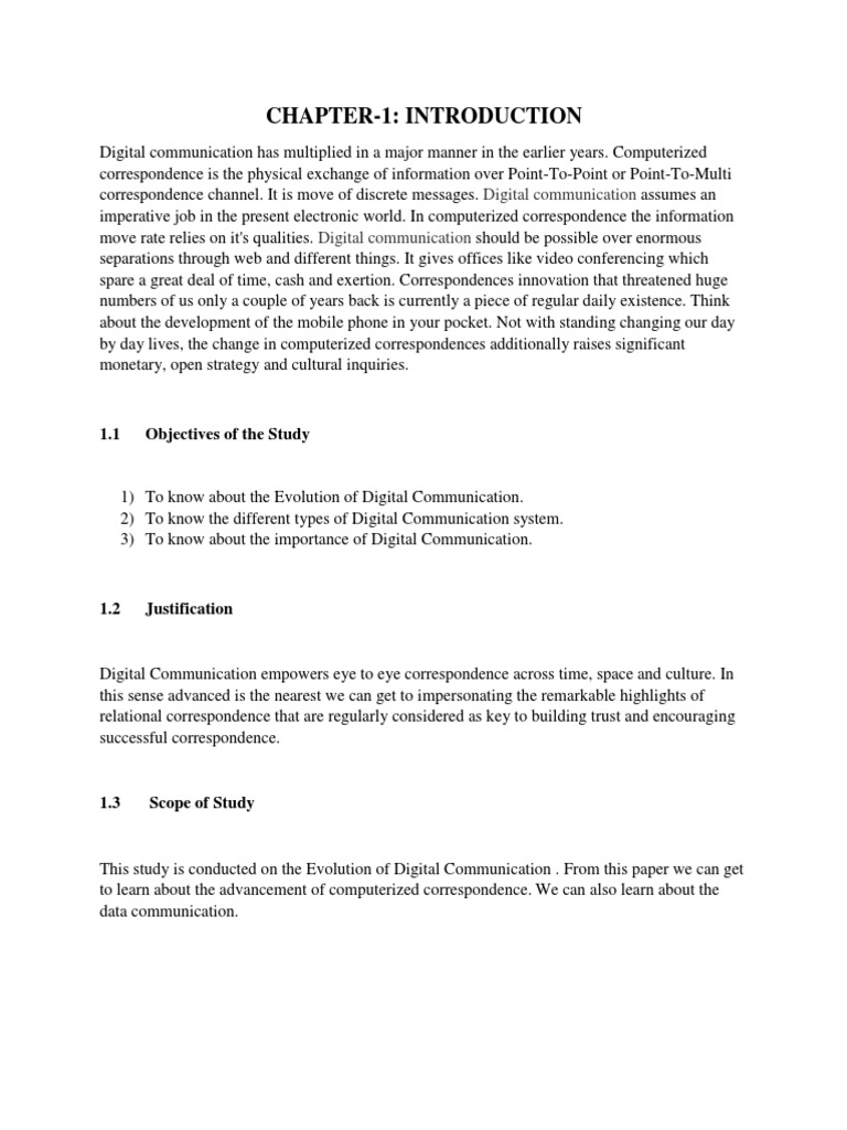 Chapter-1: Introduction: Digital Communication Digital Communication ...