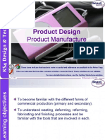Product Manufacture