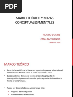 Marco Teórico y Mapas Conceptuales