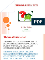 Building Material - Thermal Insulation