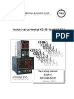 Ks50 Pma Manual Controlador Temperatura