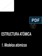 Estructura ATOMICA MOLECULAR 1