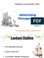 Advertising Management: Integrated Marketing Communication (IMC)