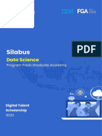 Silabus DATA SCIENTIST FGA