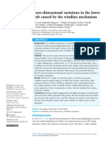 Variación Tridimensional en Miembro Inferior A Causa Del Mecanismo de Windlass PDF