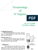 Nomenclature of IC Engines