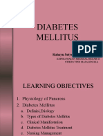 Diabetes Mellitus: Rahayu Setyowati, Skp.,Mkep