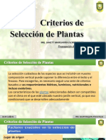 Criterios de Selección de Plantas PDF