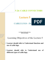 4 Lecture Cable Lugs - Part 1