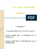 4 Lecture Junction Box and Insulation Tape