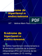 Sndromede Hipertensinendocraneana