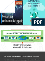 Deadly Link Between Covid-19 & Pollution