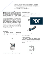 Design Experiment 2: Electro-Pneumatic Control