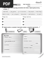 Tiger 3 TRF Unit 1 Catch-Up Writing