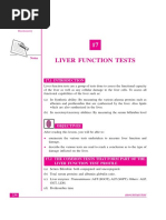 Liver Function Tests Overview | PDF | Alanine Transaminase | Liver