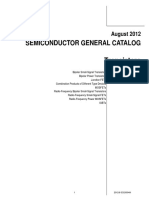Semiconductor General Catalog: Transistors