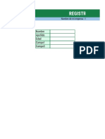 Tutorial 4 Plantilla de Base de Datos Excel El Tío Tech