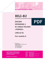 Ail Dili-B2 Test Modello 8
