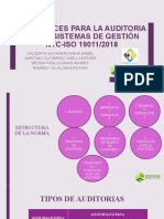 Guía para auditorías de sistemas de gestión